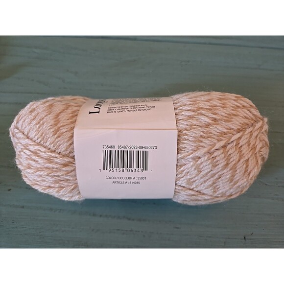 LOOPS AND THREADS Impeccable Acrylic Med Woven 4 Sand Mouline Lot# 20230965073 - Picture 4 of 6